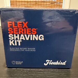 Freebird Flex Series Shaving Kit - Blue and Red